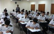 Deck Cadets studying